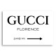 Gucci Sign Wall Art