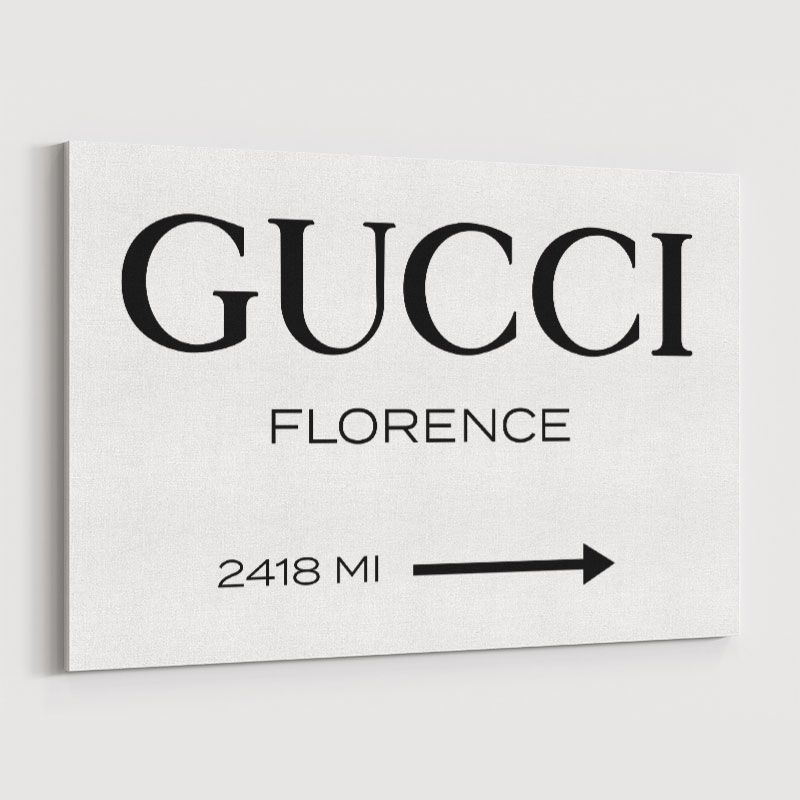Gucci Sign Wall Art