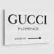 Gucci Sign Wall Art