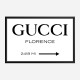 Gucci Sign Wall Art