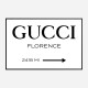 Gucci Sign Wall Art