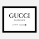 Gucci Sign Wall Art Gucci Sign Wall Art