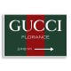 Gucci Color Sign Wall Art Gucci Color Sign Wall Art