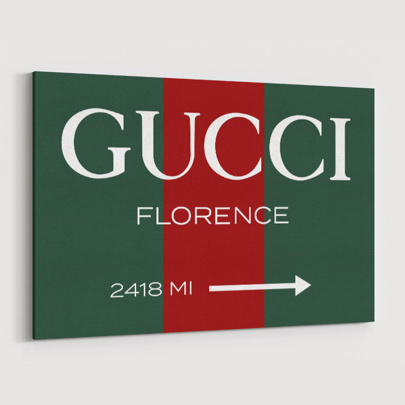 Gucci Color Sign Wall Art