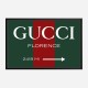 Gucci Color Sign Wall Art