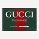 Gucci Color Sign Wall Art Gucci Color Sign Wall Art
