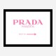 Prada Marfa Pink Sign Wall Art