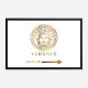 Versace Gold Sign Wall Art