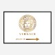 Versace Gold Sign Wall Art