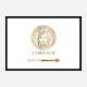 Versace Gold Sign Wall Art