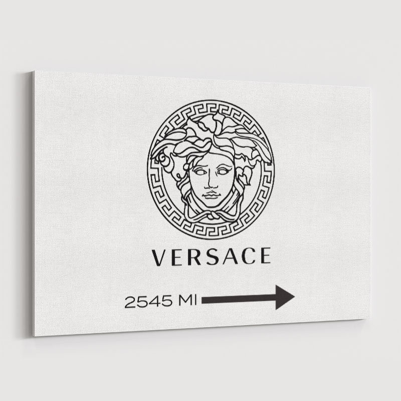 Gold Versace Gloves – Legendary Wall Art