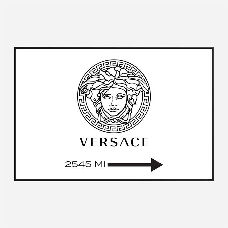 Versace Sign Wall Art