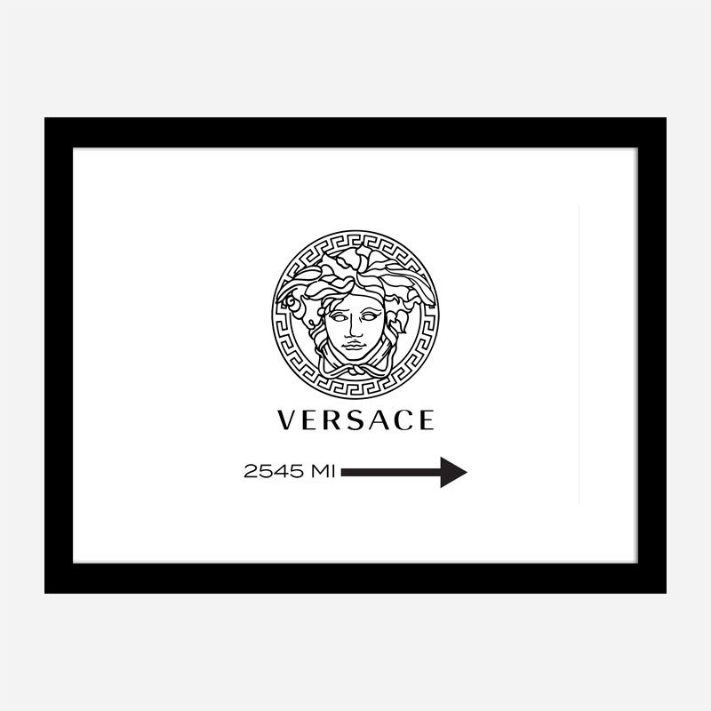 Versace Sign Wall Art