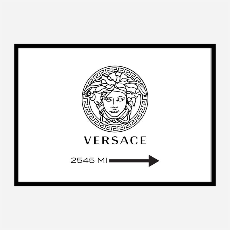 Versace Sign Wall Art