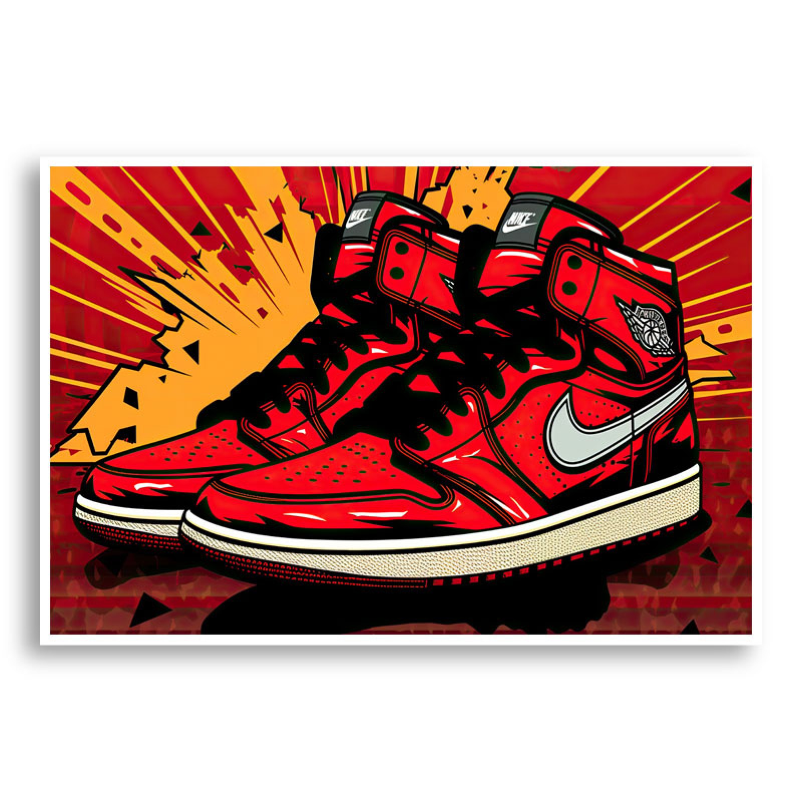 air-jordon-sneakers-graffiti-style-7-wall-art