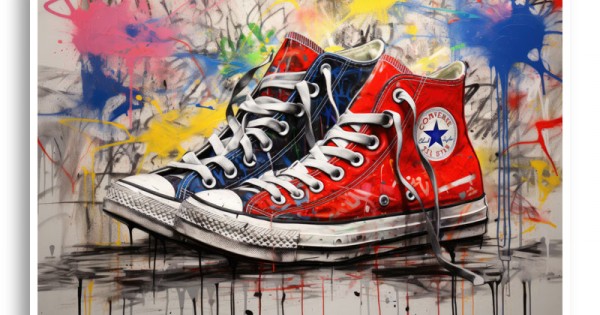 Converse art shoes store