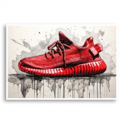 Yeezy Boost 350 Sneakers 3 Wall Art