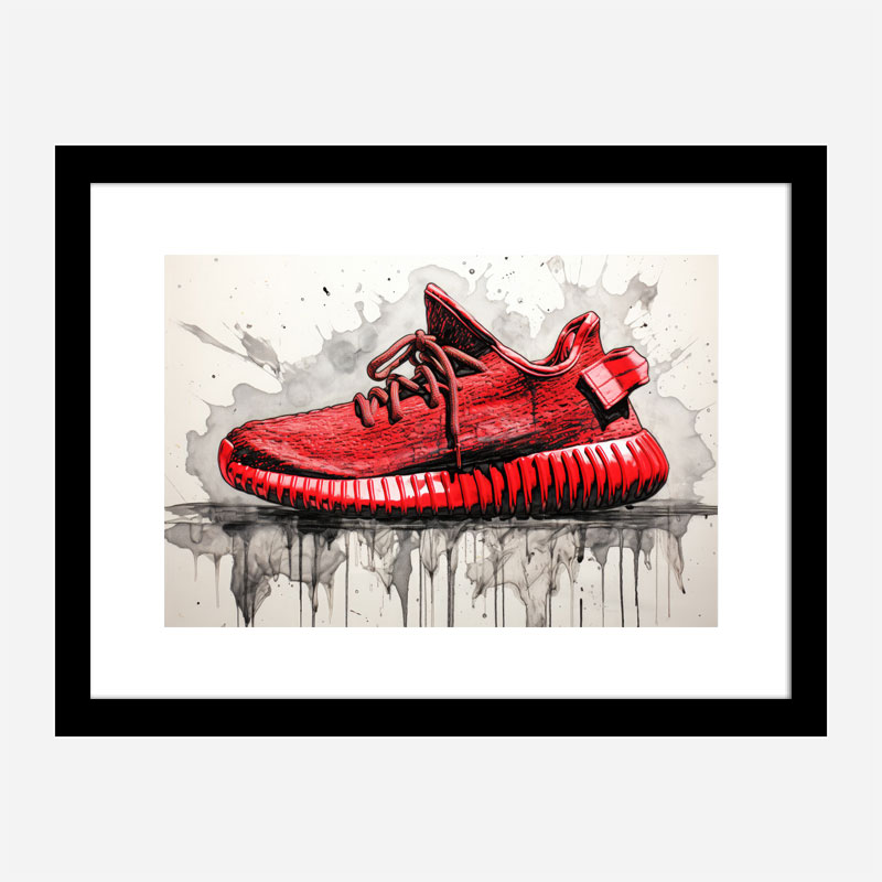 Yeezy Boost 350 Sneakers 3 Wall Art