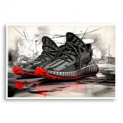 Yeezy Boost 350 Sneakers 2 Wall Art