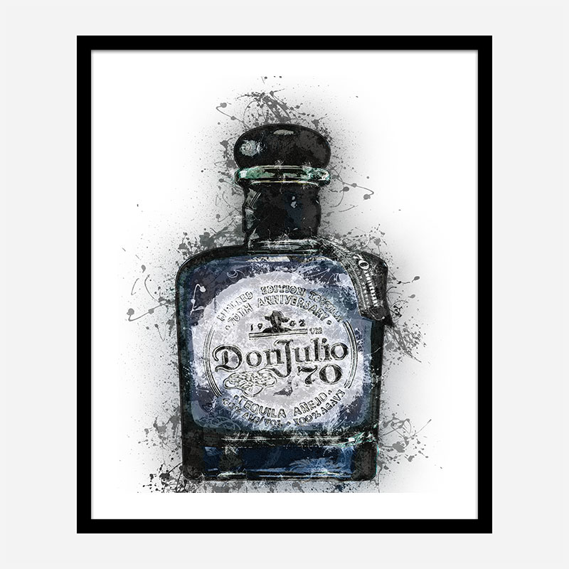 Don Julio 70 Tequila Abstract Art Print