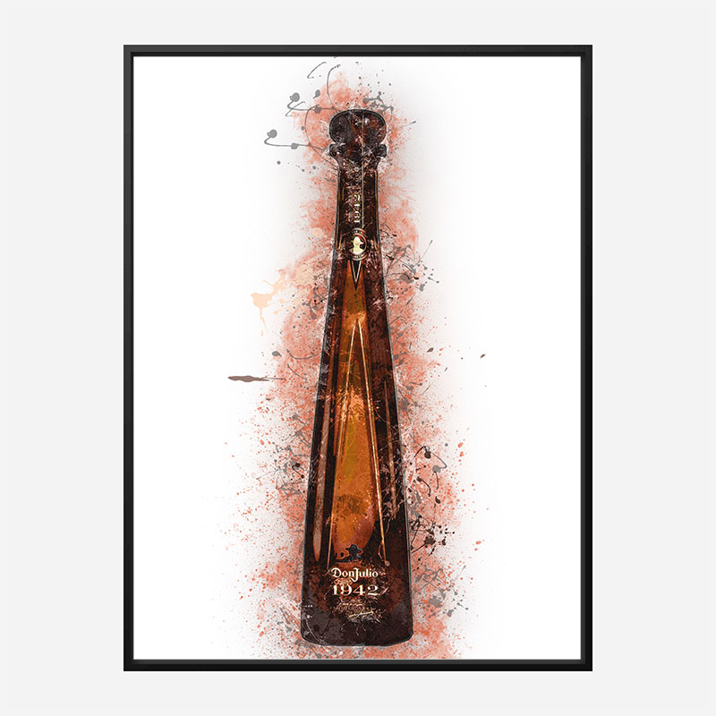 Don Julio 1942 Tequila Abstract Art Print