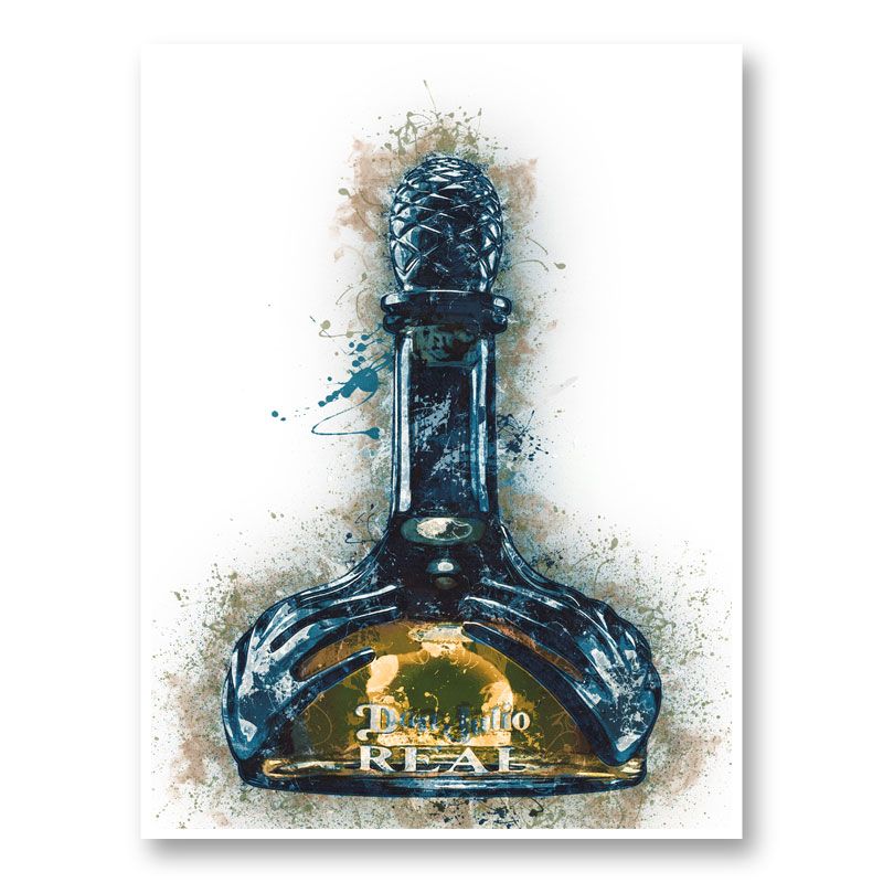 Don Julio Real Tequila Abstract Art Print