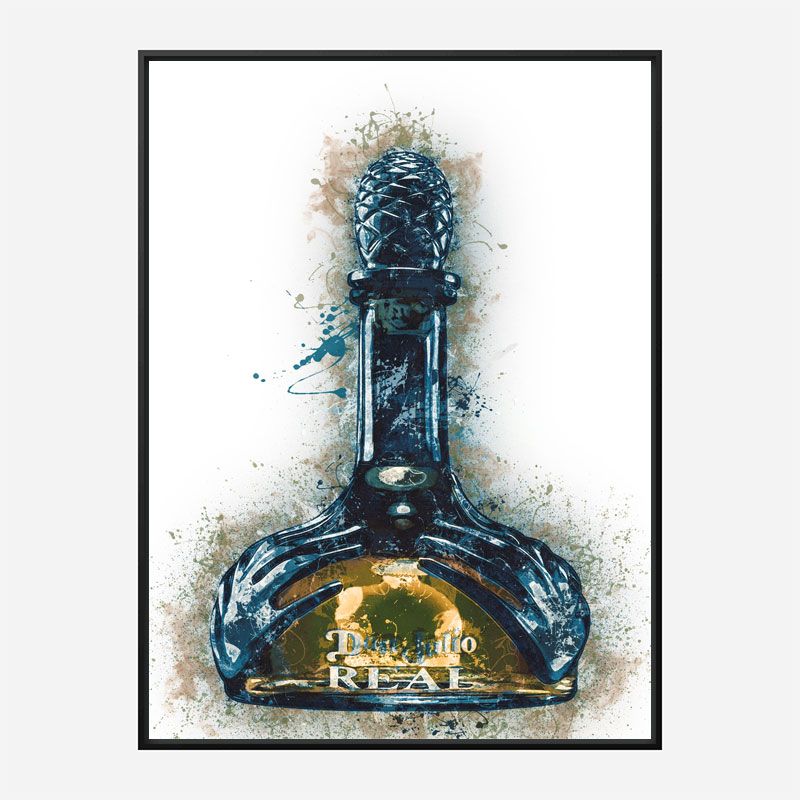 Don Julio Real Tequila Abstract Art Print