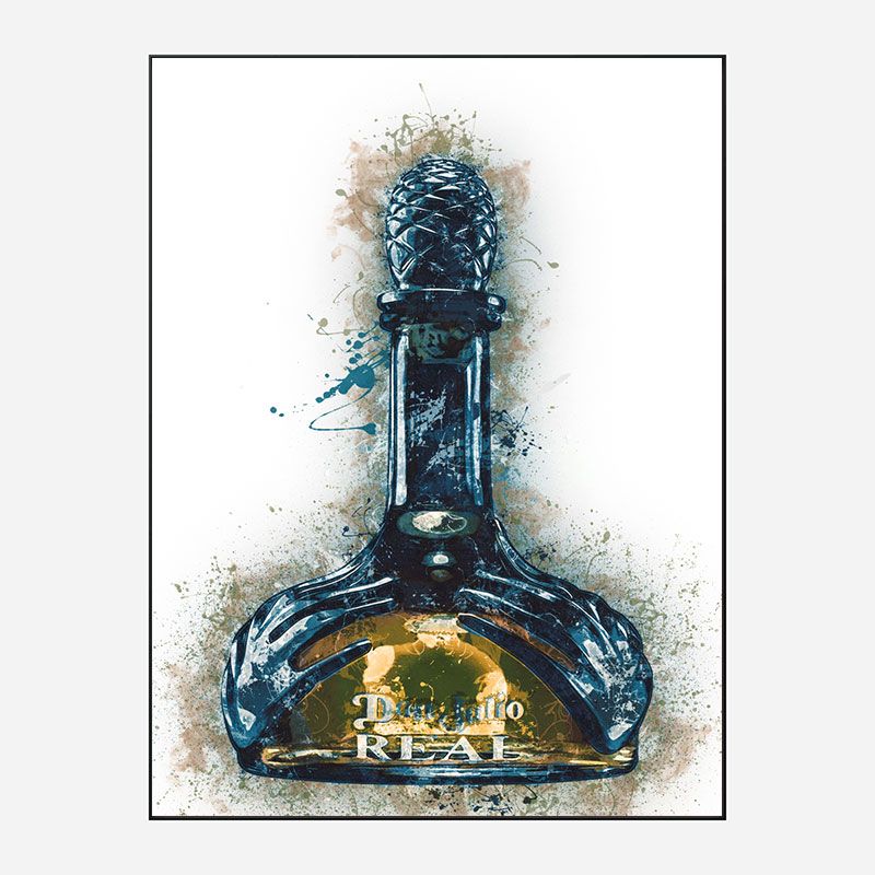 Don Julio Real Tequila Abstract Art Print