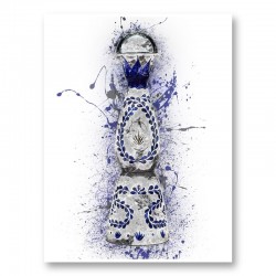Clase Azul Reposado Tequila Abstract Art Print