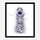 Clase Azul Reposado Tequila Abstract Art Print Clase Azul Reposado Tequila Abstract Art Print