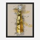 Cincoro Resposado Tequila Abstract Art Print