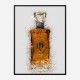 Qui Platinum Extra Tequila Abstract Art Print