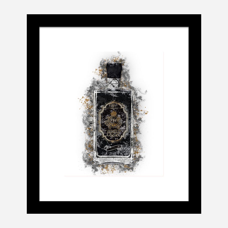 HH Bespoke Vodka Abstract Art Print