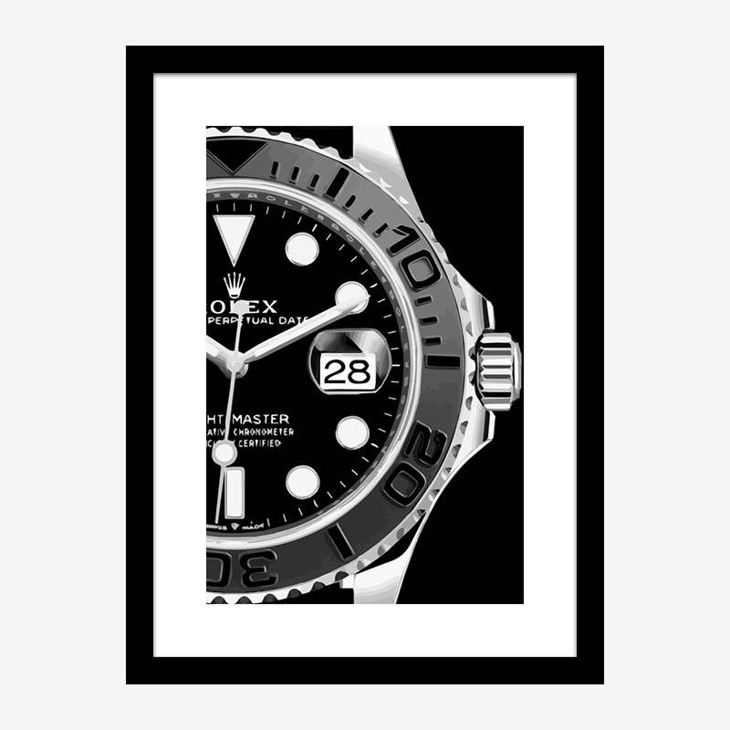 Yacht Master Close Art Print