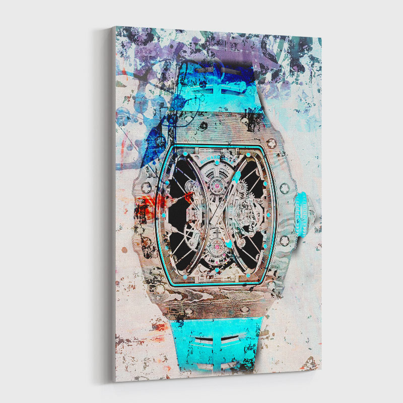 Richard Mille RM53 Abstract Art Print