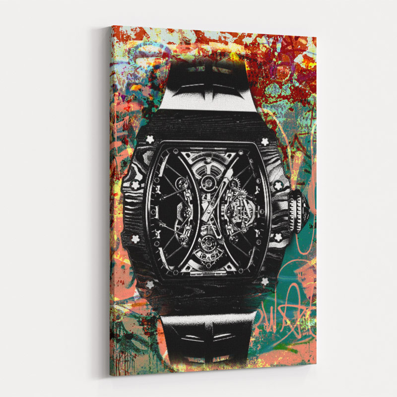 Richard Mille Watch Abstract Art Print