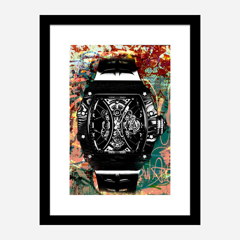 Richard Mille Watch Abstract Art Print