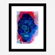 Richard Mille McLaren RM50 Watch Abstract Art Print