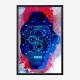 Richard Mille McLaren RM50 Watch Abstract Art Print