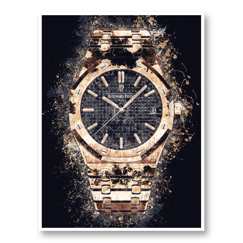 AP Royal Oak Gold Explosion Art Print