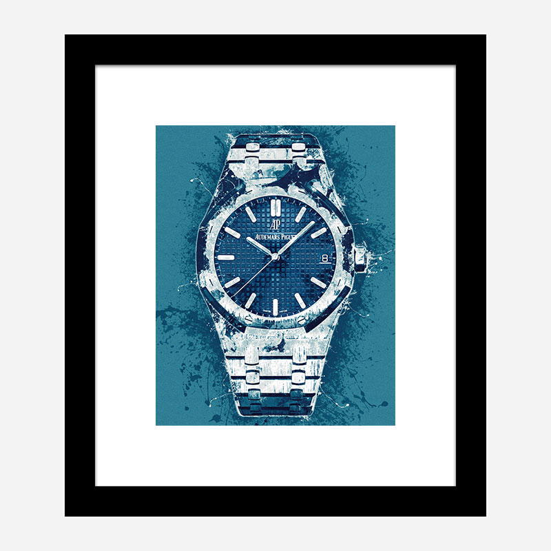 AP Oak Blue Pop Art Print