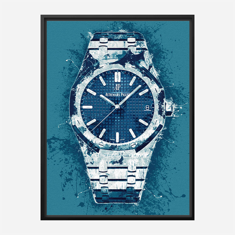 AP Oak Blue Pop Art Print