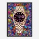 Rolex Datejust Gold Art Print