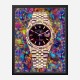 Rolex Datejust Gold Art Print