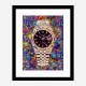 Rolex Datejust Gold Art Print