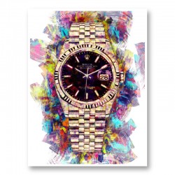 Rolex Datejust Art Print