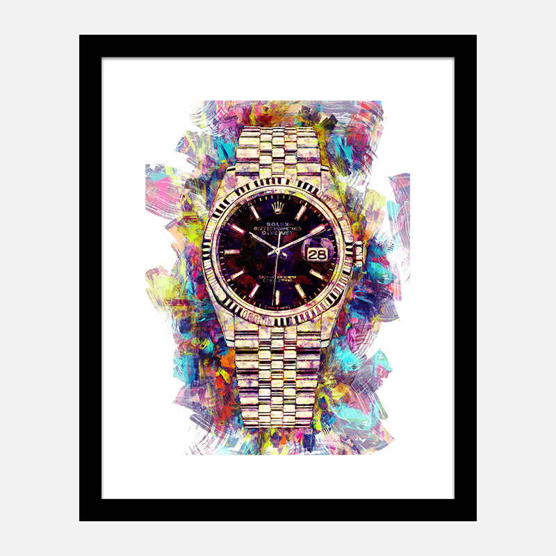 Rolex Datejust Art Print