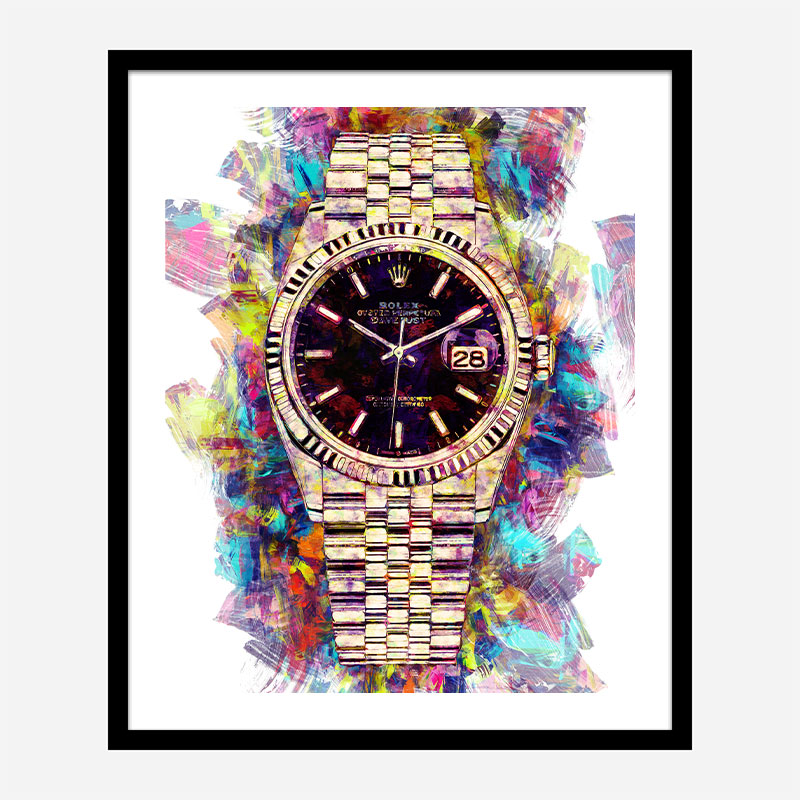 Rolex Datejust Art Print