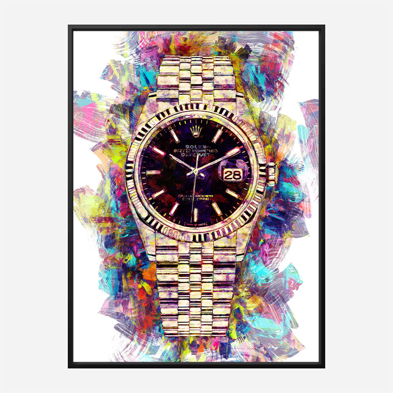 Rolex Datejust Art Print