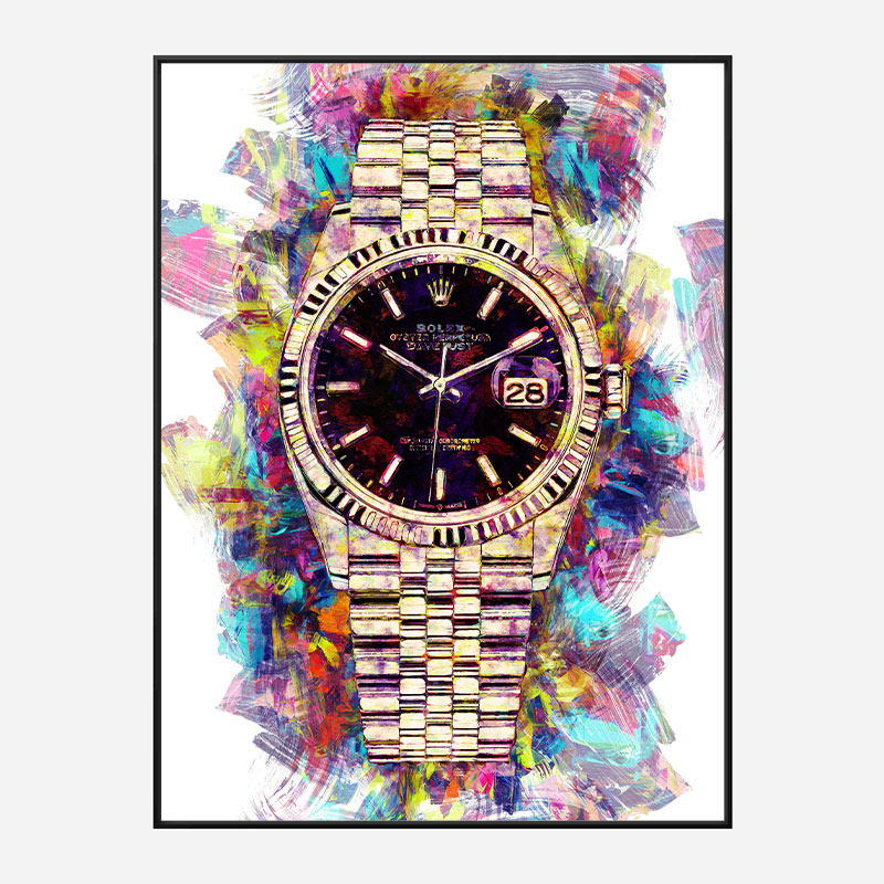 Rolex Datejust Art Print